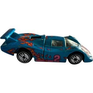 1983 Hot Wheels Blue Race Car #2, Vintage Diecast, Rare Collectible